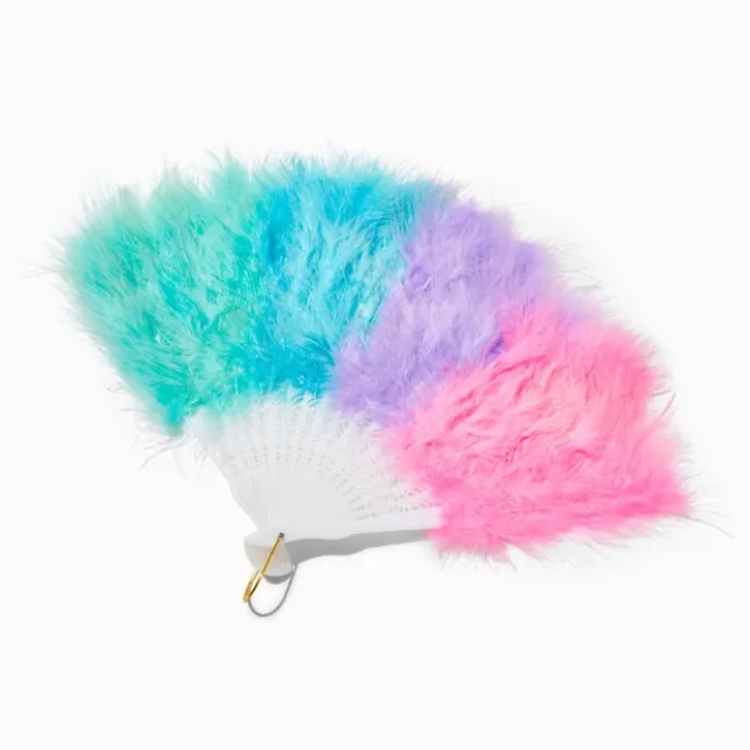 ICING Bright Pastel Feather Fan