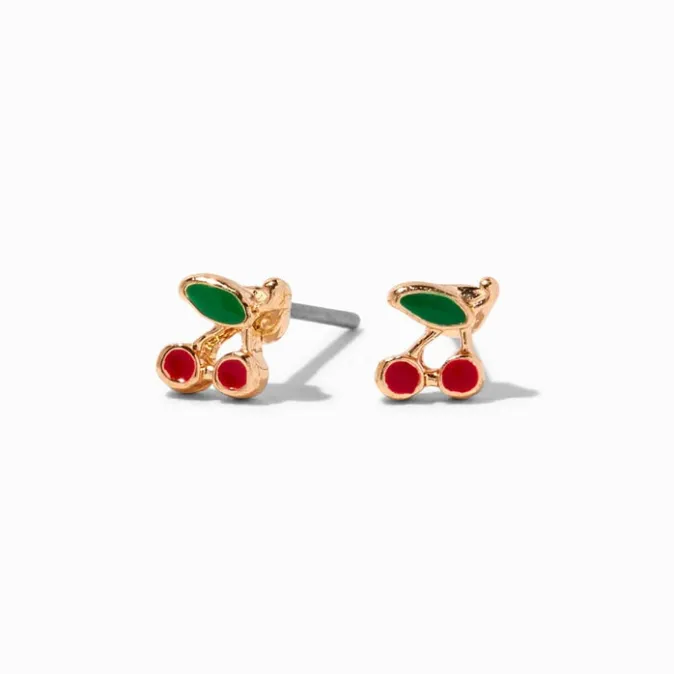 ICING Cherry Stud Earrings