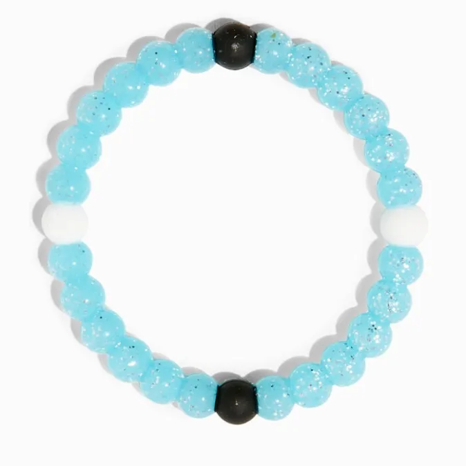 ICING Glow In The Dark Blue Glitter Fortune Bracelet