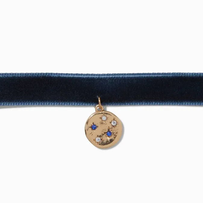 ICING Gold-tone Constellation Pendant Choker