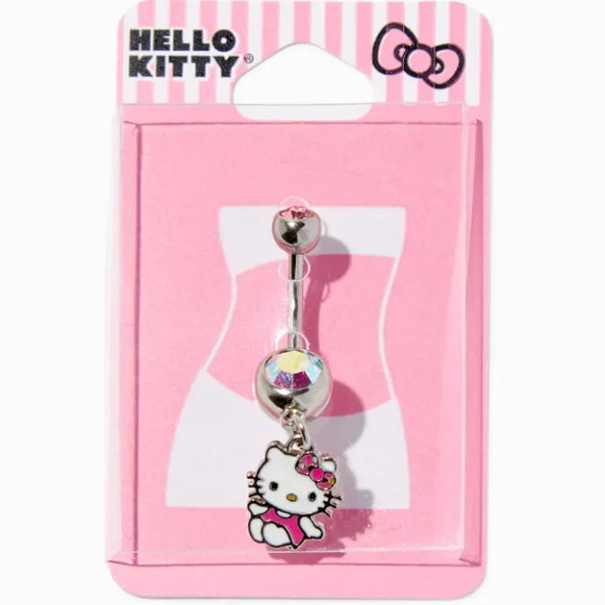 ICING Hello Kitty&reg; Stainless Steel 14G Dangle Belly Bar