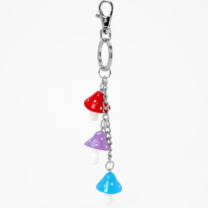 ICING Triple Mushroom Charm Keychain